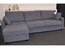 Lukas corner sofa with sofa bed and long chair