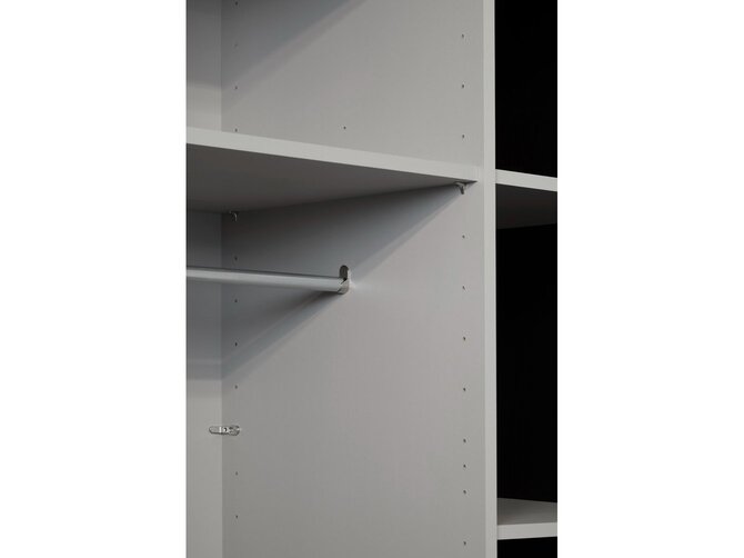 ROSIE Kleiderschrank 2 Spiegel Schiebetüren - 245cm