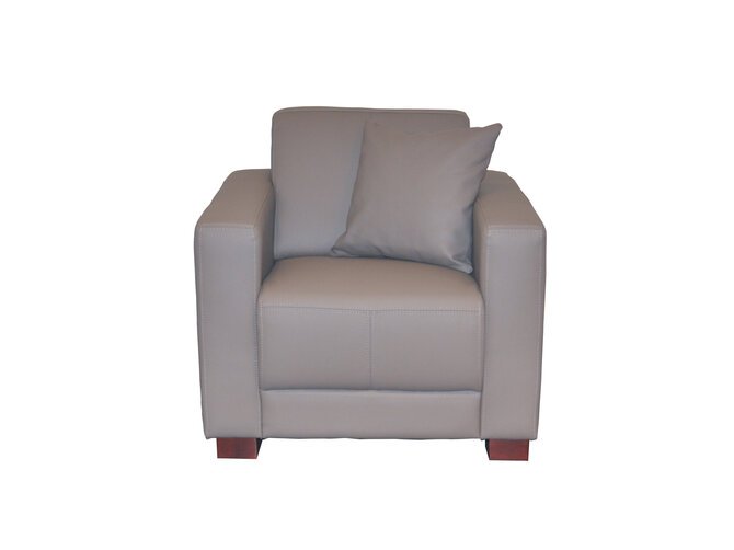 HECTOR armchair - simili leather Elephant