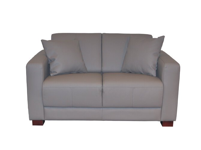 HECTOR two-seat sofa - simili leather Elephant beige