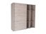 NATURA Wardrobe 2 sliding doors - Oak light grey