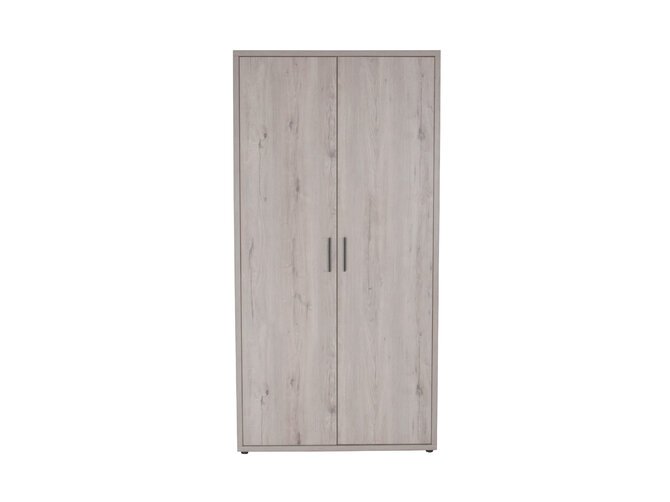 NATURA Wardrobe 2 doors - Oak light grey