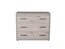 NATURA Chest of 3 drawers - Oak light grey