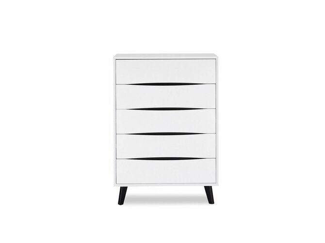 LYON Chest 5 drawers - 80*40/117 - White