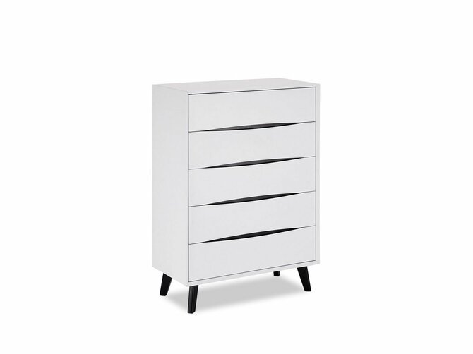 LYON Chest 5 drawers - 80*40/117 - White