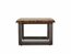 MALLORCA Coffee table - 70*70/45 - Acacia & feet dark grey