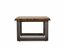 MALLORCA Coffee table - 70*70/45 - Acacia & feet dark grey