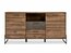 MALLORCA Sideboard - 2 doors & 2 drawers - 167*50/87 - Acacia & dark grey