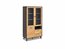 SENTOSA China cupboard - 3 doors & 1 drawer - 97*45/181 - Oak & Black