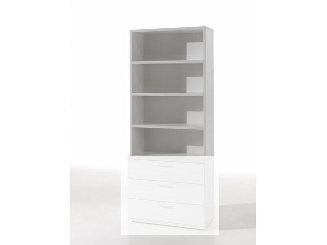 HELGA Shelf for chest of drawers - 2 levels - Moonlight Oak