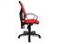 AIRGO NET Deskchair with arms - Fabric Black & Net Red G211