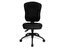 WELLPOINT 30 SY Deskchair - Fabric BC0 Black