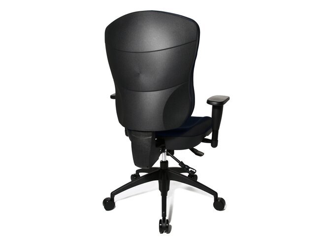 WELLPOINT 30 SY Bureaustoel met armleuningen - Stof BC0 Zwart