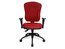 WELLPOINT fauteuil de bureau - tissu rouge