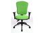 WELLPOINT 30 SY Bureaustoel met armleuningen - Stof BC5 Groen