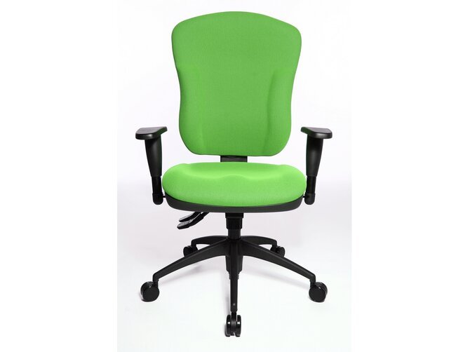 WELLPOINT 30 SY Bureaustoel met armleuningen - Stof BC5 Groen