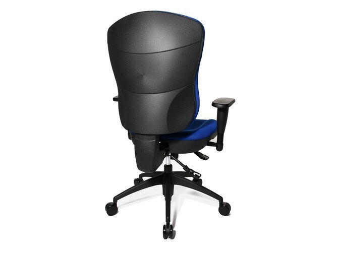 WELLPOINT 30 SY Deskchair with armrests - Fabric BC6 Blue