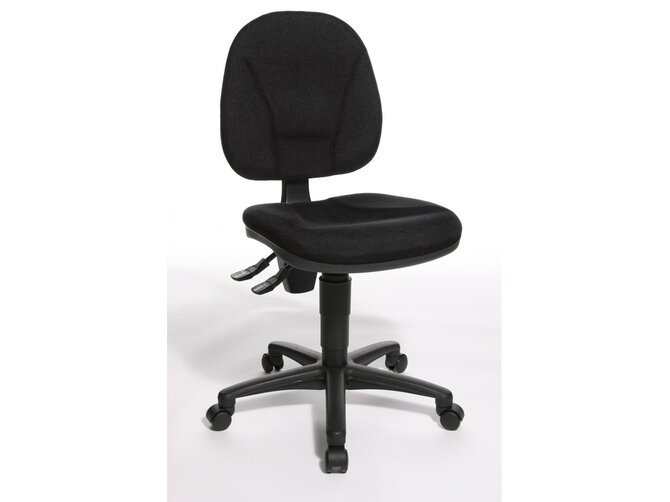 POINT10 chaise de bureau - tissu noir