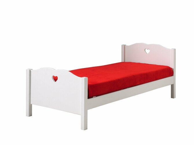AMORI Bed - 90cm - white