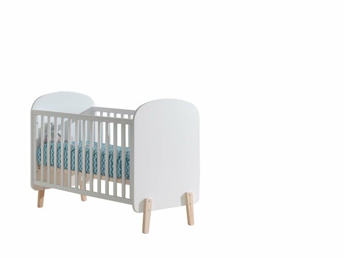 Babybett - für Matratze 60 * 120 - weiß
