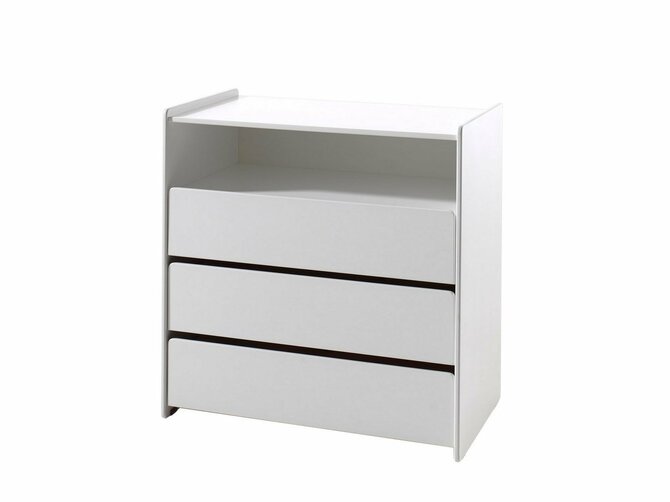 Chest of 3 drawers - white