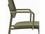 LAGO ACH Stuhl mit Armlehnen - Füße und Armlehnen EP60 Grün - Sitz & Rückenlehne M360 Grün