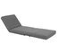 NOMADE Sleeping couch - Grey fabric - extended 210*77