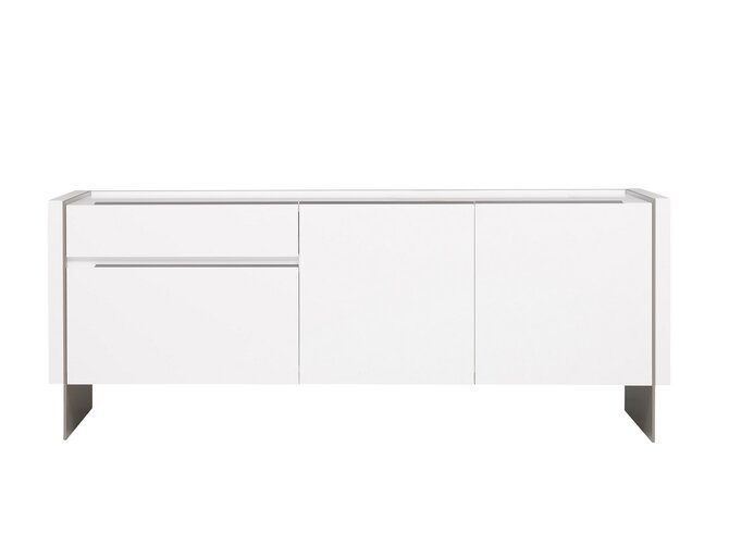 PREFACE Sideboard, 2 drawers & 2 doors - White lacquer