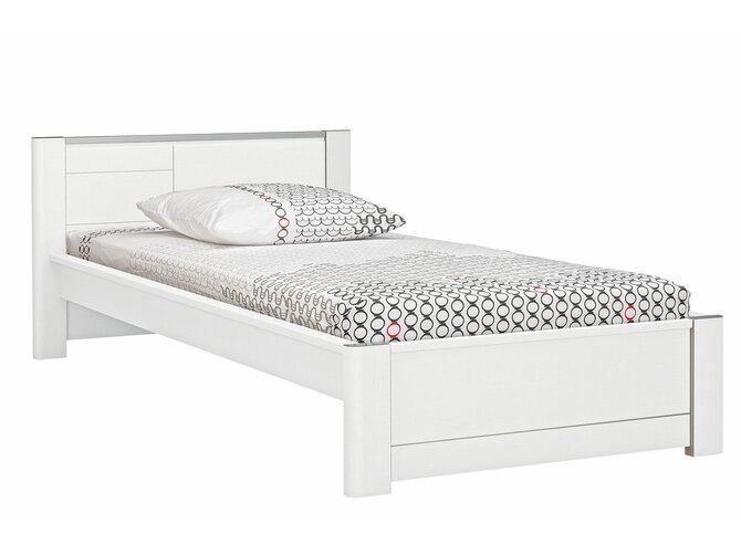 TACTIL Bed 90 - White/Grey