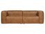 BEAN 3-Seater - Recycle leather Cognac - 246*96/73