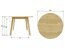 DISC Dining table - Oak - @120/74