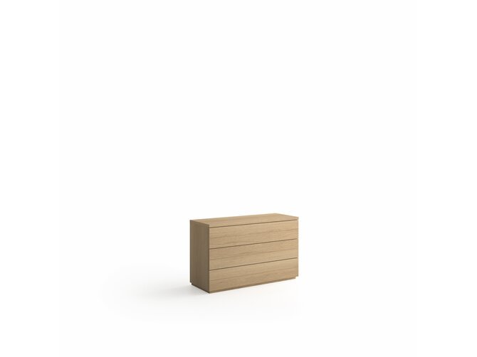 STUGA Kommode mit 3 Schubladen - Farbe S2 Seide Natural - 120*45/73