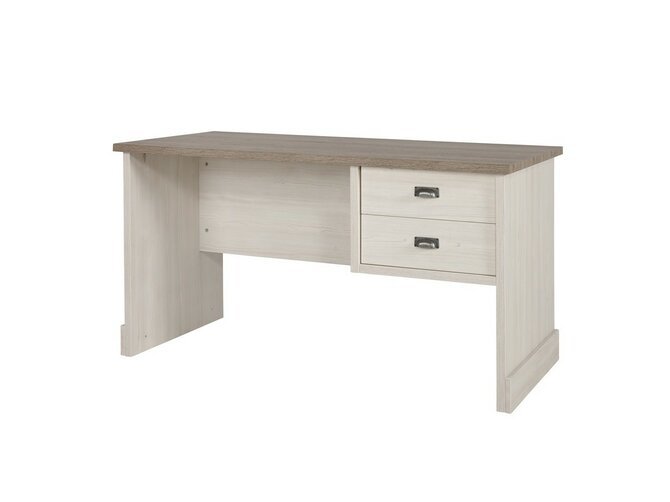 YORK Desk - K467 Larch-Crystal Oak light brown