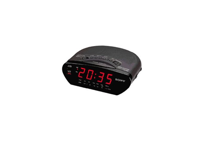 A brand Clock radio