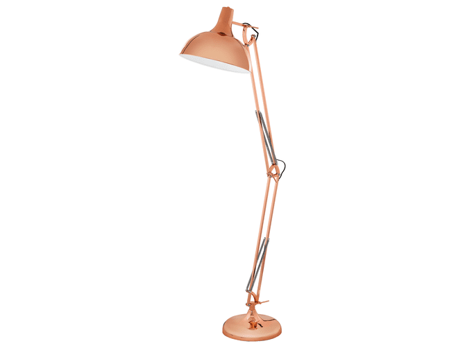 BORGILLIO Stehlampe - Kupfer - mit Glühbirne