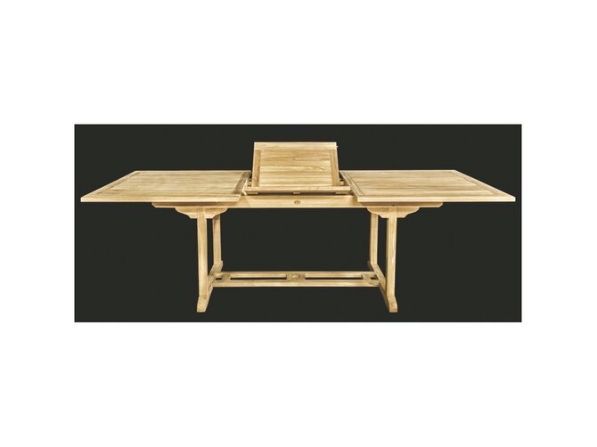 Teak Garden table rectangular - extendable
