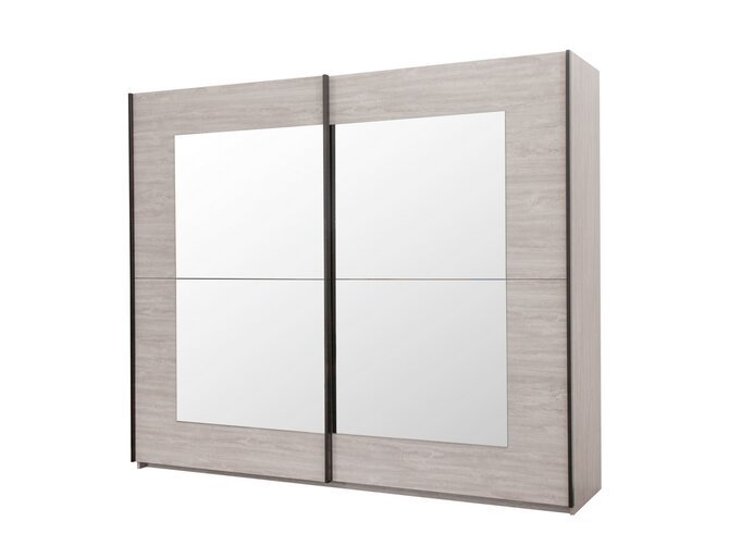 MARGOT Wardrobe 2 sliding doors - Finishing Valonia