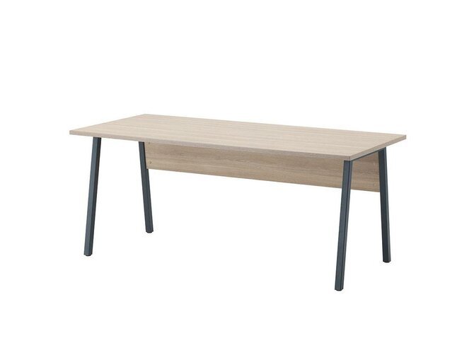 ACCESS Desk 180 - Oak - Black legs