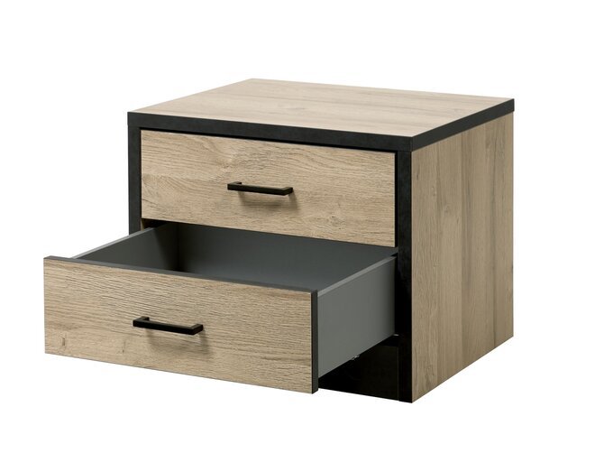 NORA Nighttable - Oak - 2 drawers