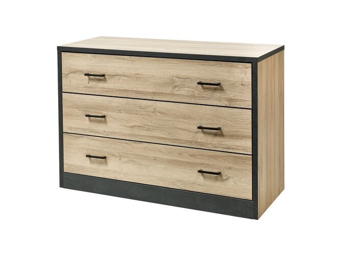 NORA Chest of 3 drawers - Oak