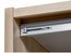 VIOLA Wardrobe 3 sliding doors - Oak Castella - incl. 8 shelves & 2 hanging rods - 250cm
