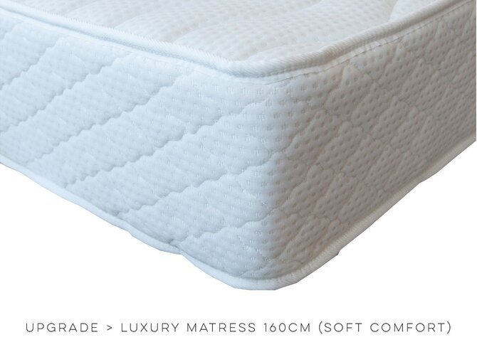 Upgrade van standaard matras naar luxe matras 160