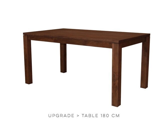 Upgrade vom Tisch 160 bis zum Tisch 180cm
