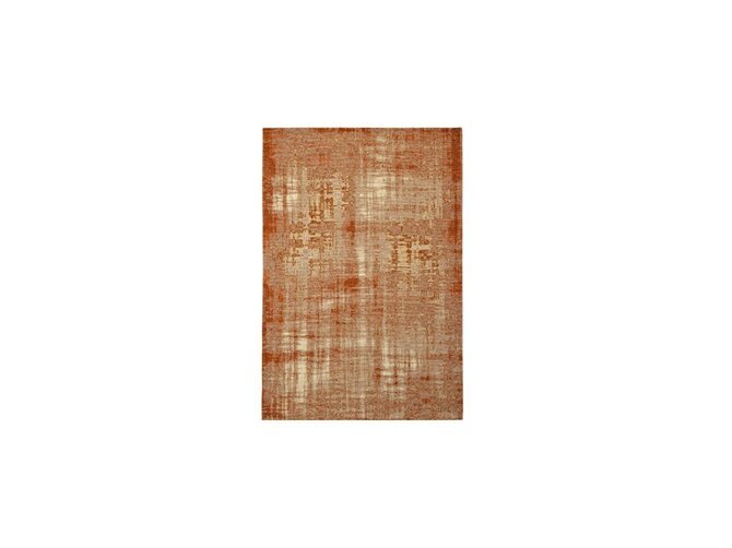 Antik Chenille tapijt oranje