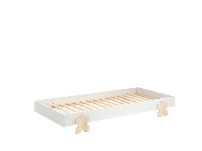 Modulo Puzzle Bed White